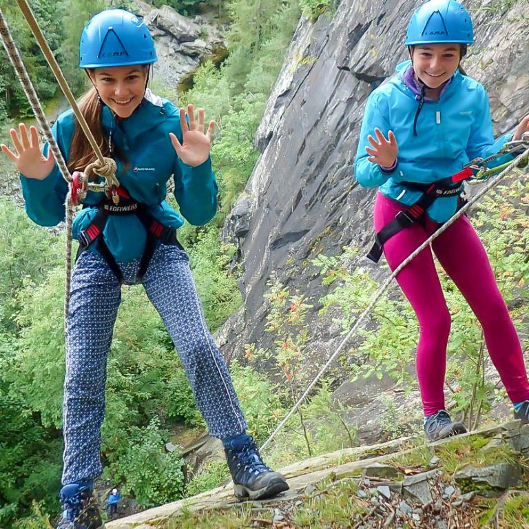 Abseiling